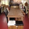 300x100cm teak tafel oud hout